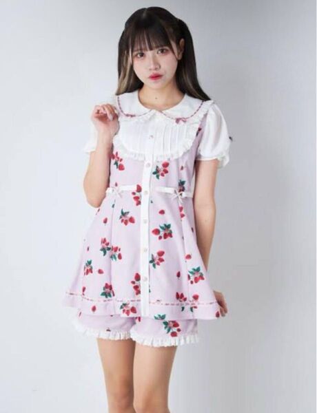 ストロベリープリントSetup Ank Rouge セットアップ