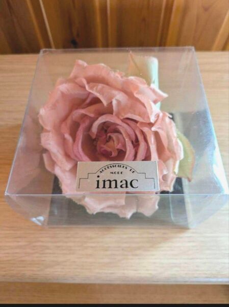 imac ピンク コサージュ 薔薇 イマック パーティー 結婚式 入学式 卒業式