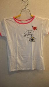 ★FOREVER 21★アメリカフォーエバー21レディーストップス ＴシャツサイズXL Ladies Tops size XL US13/14　SORRY　USED IN JAPAN