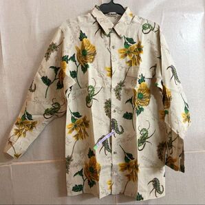 【超美品】PIERRE SPORTS 麻シャツ ブラウス メンズ