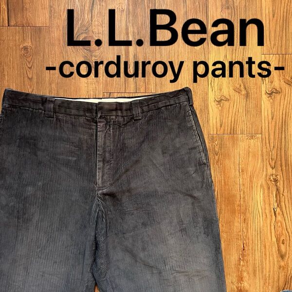 ビッグサイズ!【L.L.Bean エルエルビーン】コーデュロイパンツ テーパード