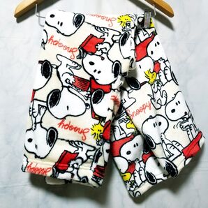 新品 SNOOPYスヌーピー フランネル M~L カジュアルパンツ レディース ピーナッツ