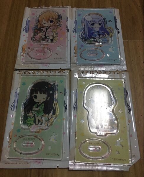 【セリア】ご注文はうさきですか? アクリルスタンド