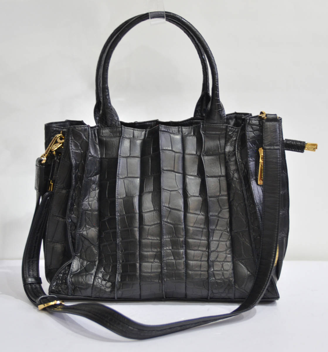 美品◇LEATHER JEWELS レザージュエルズ 2WAYバッグ◇ ブラック ...
