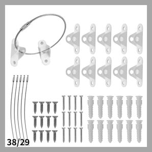 リンクストッパー ワイヤー式 しっかり固定 家具転倒防止 地震