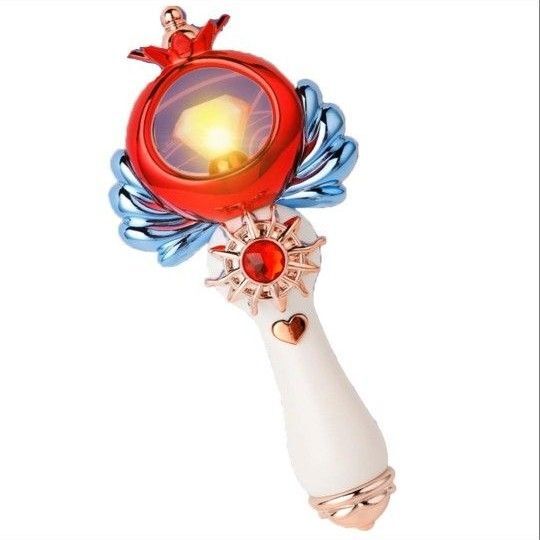 TOMMYFIELD 魔法の杖 魔法のステッキ 光る プリンセス コスプレ 女の子 ホワイト 5-11