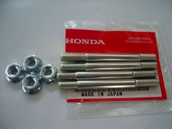 PayPay 送料込み HONDA 純正 新品 ホーク CB250N CB250T CB400T CB400N ホーク エキゾースト マフラー スタッド ボルト
