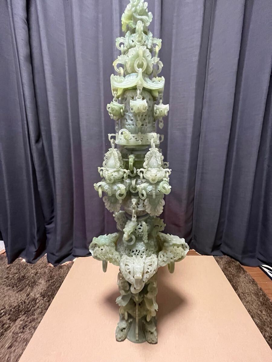 Yahoo!オークション -「翡翠 龍 置物」(彫刻、オブジェ) (美術品 Yahoo!オークション -「翡翠 龍 置物」(彫刻、オブジェ) (美術品