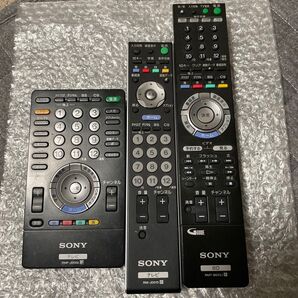SONY リモコン 3点セット