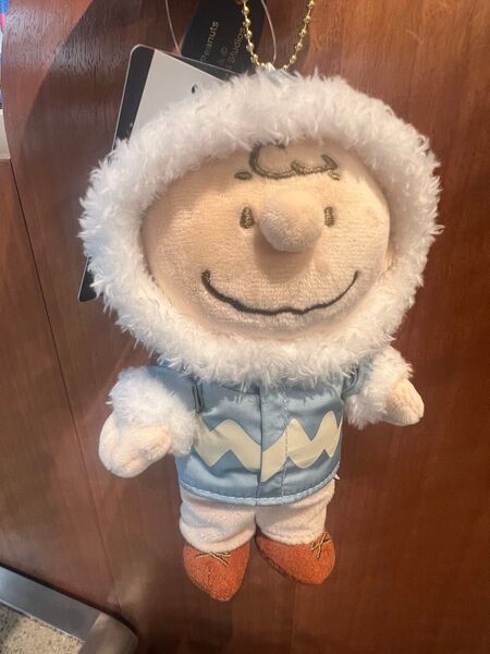 USJ 限定 チャーリーブラウン ぬいぐるみキーチェーン 大 クリスマス
