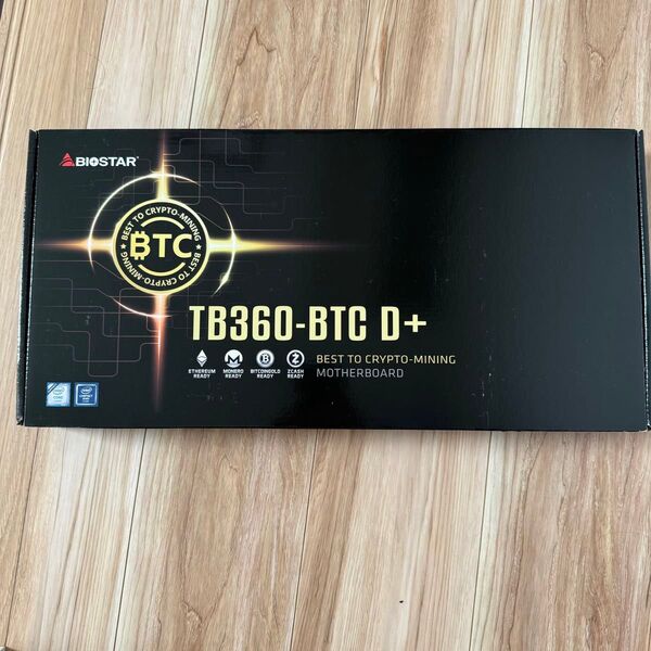 【新品・未開封】BIOSTAR TB360 BTC D+ マイニング用マザーボード