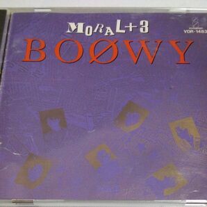 価格変更!CD BOOWY MORAL + 3