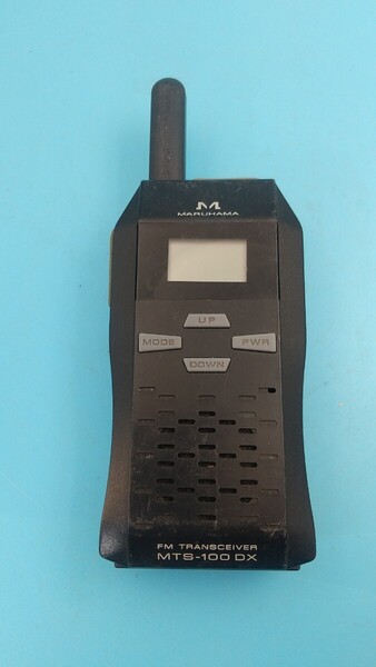 K1604 MARUHAMA MTS-100 DX FM WIDE BANND RECEIVER トランシーバー/無線機/受信機/ 動作未確認 現状品 JUNK 送料無料