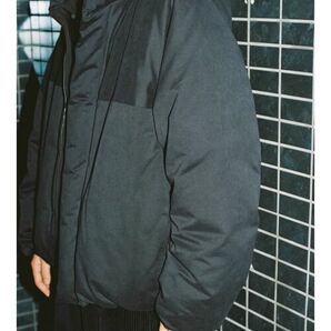 LIDNM C/N PEACH WASHER PUFFER 24AW