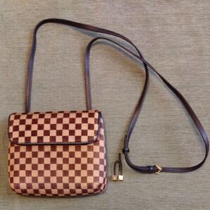 【美品】ルイヴィトン ダミエソバージュガゼル ミニショルダーバッグ