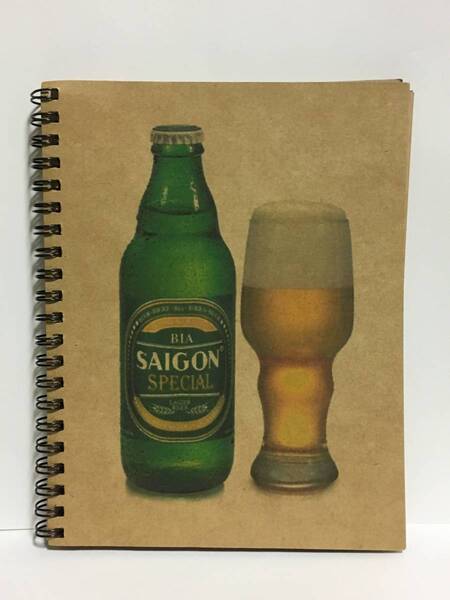 ☆新品☆【ベトナム】サイゴンビール リング ノート *SAIGON BEER* お土産 コレクション vietnam