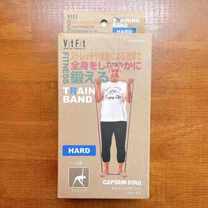 vitfit バイタリティフィットネス トレーニングバンド ハードタイプ ストレッチ 男性用