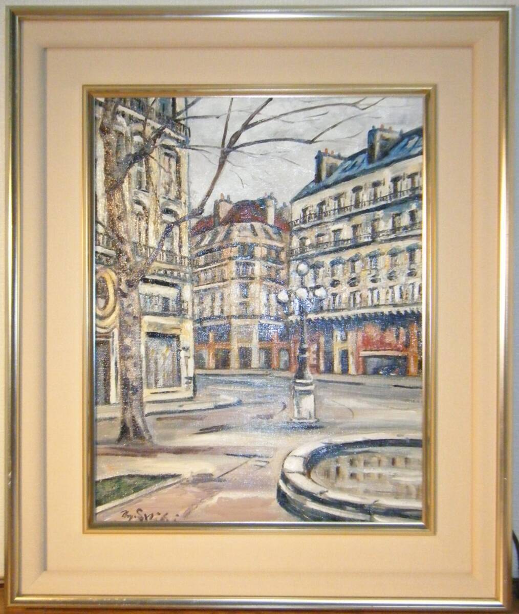 Yahoo!オークション -「パリの街角」(油彩) (絵画)の落札相場 Yahoo!オークション -「パリの街角」(油彩) (絵画)の落札相場