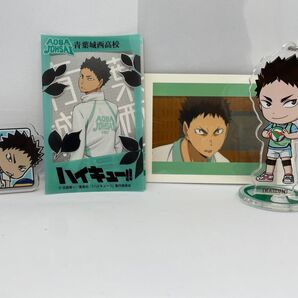 ハイキュー 岩泉一 アクスタ クリップ カード2種 4点セット