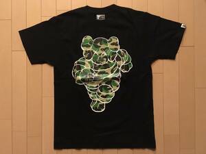 A BATHING APE KAWS T-SHIRT M USED ア ベイシング エイプ カウズ Tシャツ CHUM ベイプ ギャラリー BAPE gallery