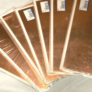 DIY★銅版10x20cm ドールハウス ミニチュア 看板 インテリア内装 表札 飾り