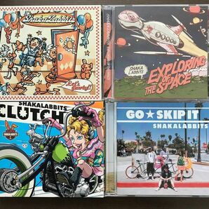 SHAKALABBITS CLUTCH/GO SKIP IT/ EXPLORING OF THE SPACE/レッツパーティー