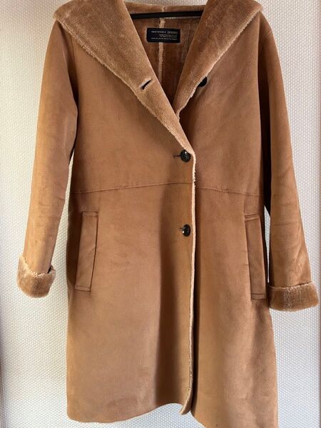 ムートンコート フリーサイズ ロングコート 定価18000円 URBAN RESERCH DOORS
