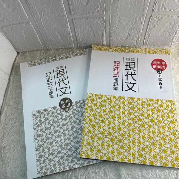 国語現代文記述式問題集