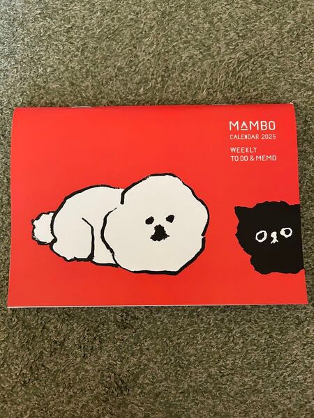 サンキュ付録☆ MAMBO 週間スケジュール帳2025 TO DO&メモ かわいい