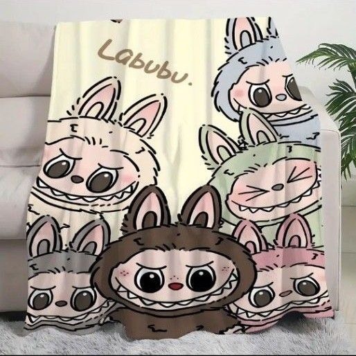 【新品未使用】Labubuブランケット130×150cm