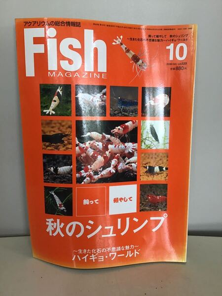 飼って殖やして秋の シュリンプ 生きた化石の不思議な魅力 ハイギョ ワールド フィッシュマガジン2009.10④