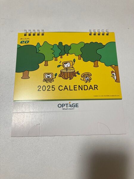 2025年 卓上カレンダー OPTAGE