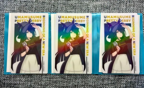 ウマ娘 プリティーダービー イラストカード 夏フェス 3枚 マンハッタンカフェ