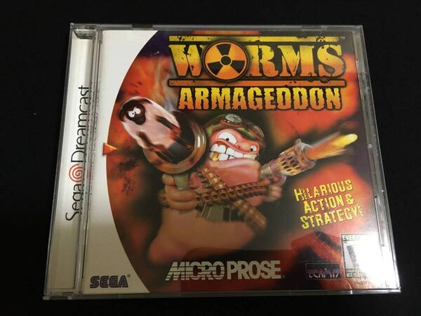 北米版DC Worms Armageddon ★ 海外版ドリームキャスト ワームス・アルマゲドン 国内未発売 送料無料