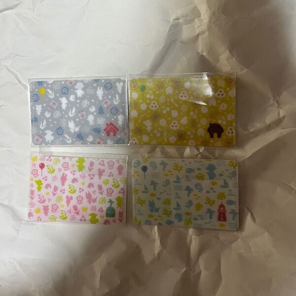 どうぶつの森 カードケース 4点セット