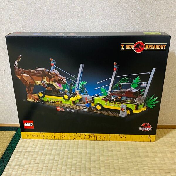 未開封新品 LEGO JURASSIC PARK 76956 T-レックスが大あばれ