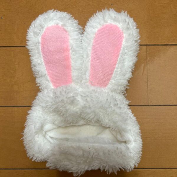 ペット被り物うさぎ