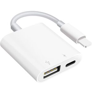 SUNTRSIUSB変換アダプタ Phone/Pad用 2in1 USBカメラアダプタ USB3.0変換ケーブル