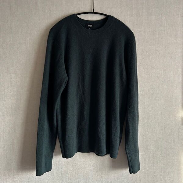UNIQLO カシミヤ100 クルーネック セーター