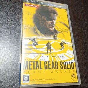 KONAMI METAL GEAR SOLID PEACE WALKER PSP メタルギア ピースウォーカー