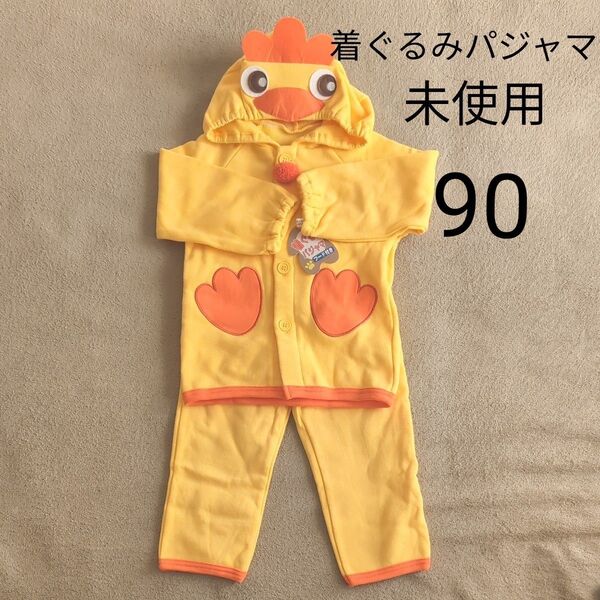 未使用★タグ付き 90cm 着ぐるみパジャマ コスプレ 子供服