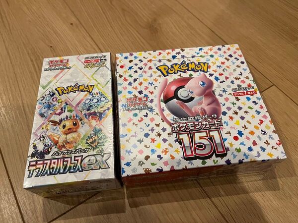 ポケモンカード 151 テラスタルフェスex すべてシュリンク付き