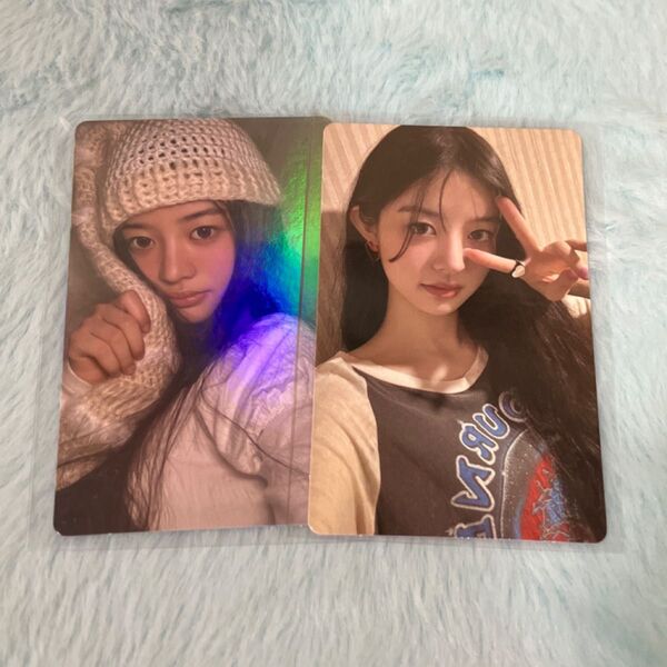 ILLIT ミンジュ SUPERREALME トレカ 特典 セット コンプ weverse