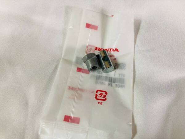 ●在庫あり 即納 エイプ 50/100 ブレーキ アジャストナット 調整ナット カラー セットホンダ純正 AC16 HC07【A】