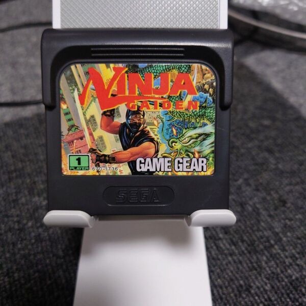美品 ニンジャガイデン ゲームギア 北米版 海外版