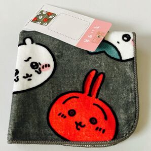 ちいかわ タオル ハンカチ ココロガフタツ いつもとちがう ハチワレ うさぎ しまむら