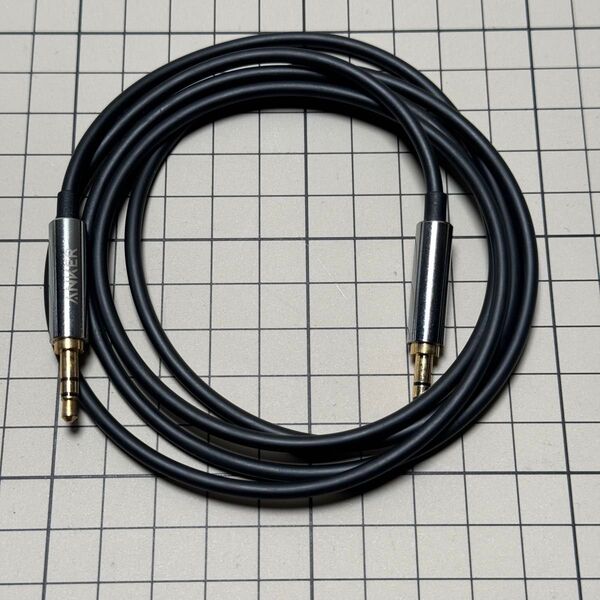 Anker 3.5mm プレミアムオーディオケーブル (1.2m) AUXケーブル