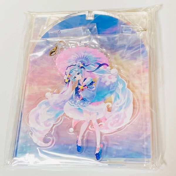 雪ミク SNOWMIKU2023限定 立体アクリルスタンド アクリルスタンド 冬麗
