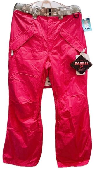 【新品タグ付き】ARG スノボウェア アンダー パンツ レディース ヒップパッド付き ショッキングピンク