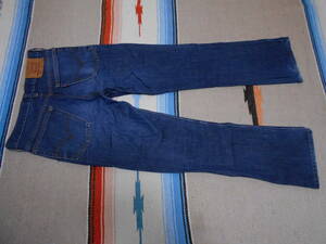 １９９９年製 Levi'sリーバイス ５１７ ブーツカット ビンテージ インディゴ ジーンズ日本製 MADE IN JAPAN VINTAGE JEANS BIKER HIPPIE 　